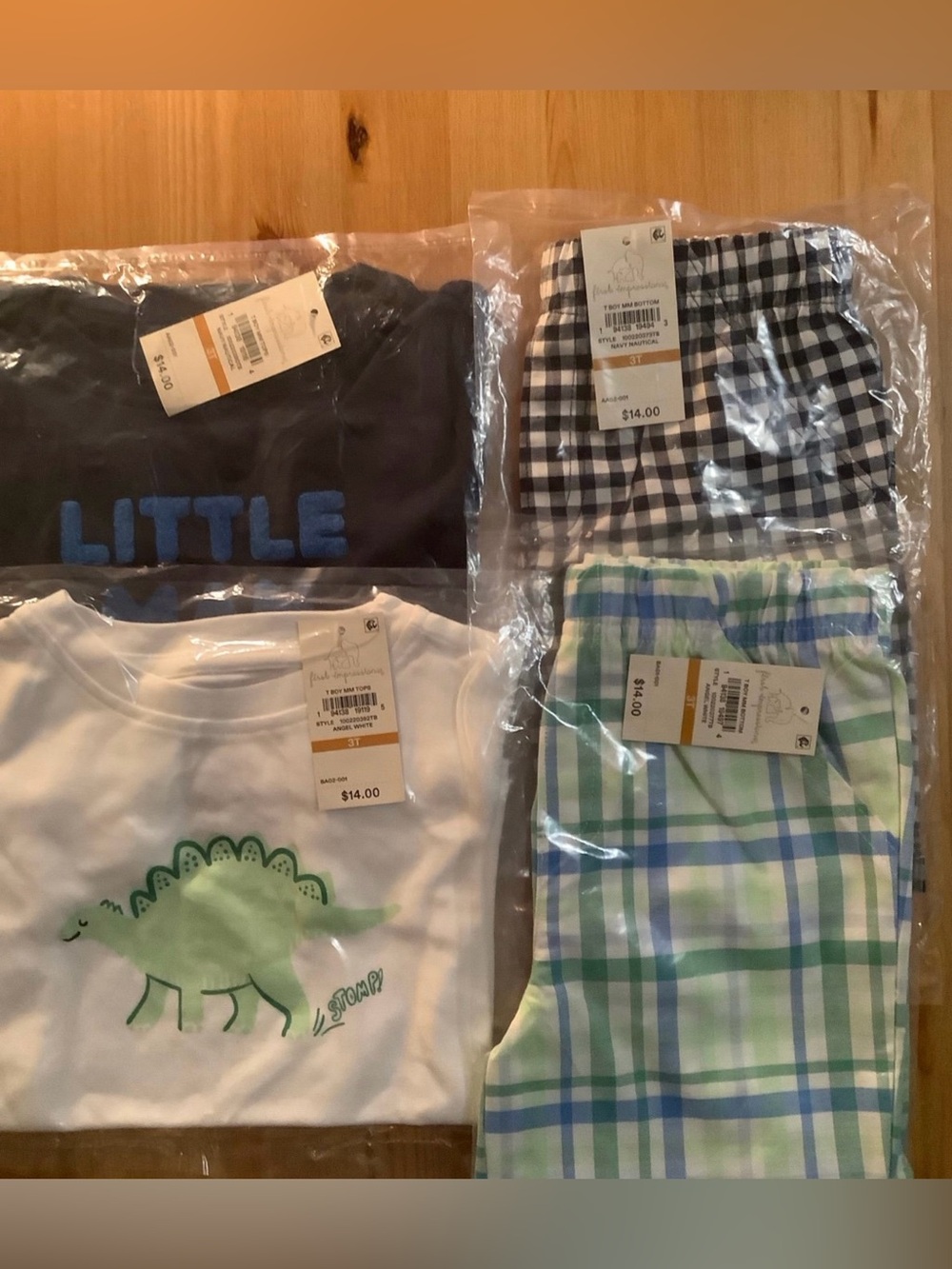 First impressions 3T Boys 4 pcs.